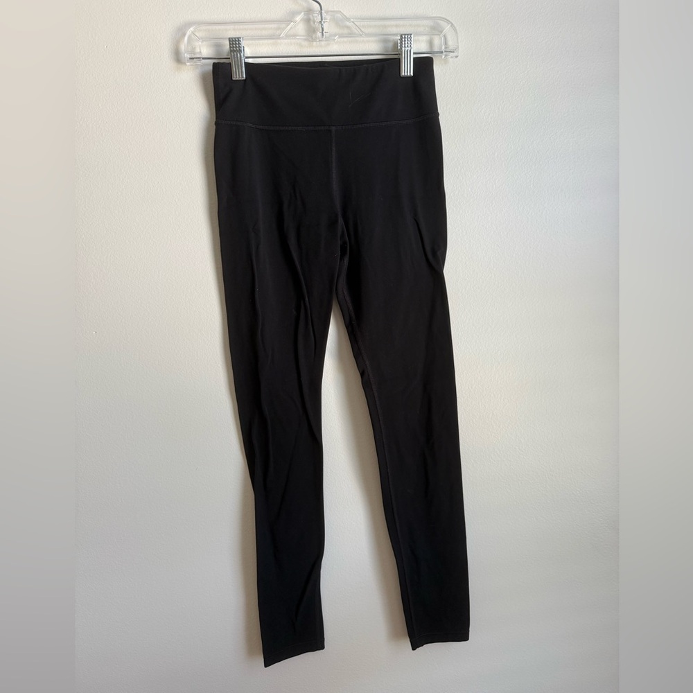 Athleta Girl Black High Rise chit chat Tights